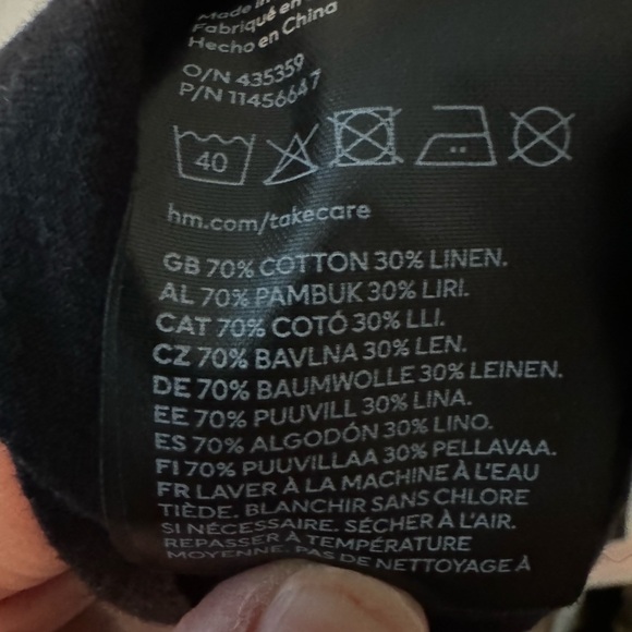 Linen cotton dress - Picture 7 of 7